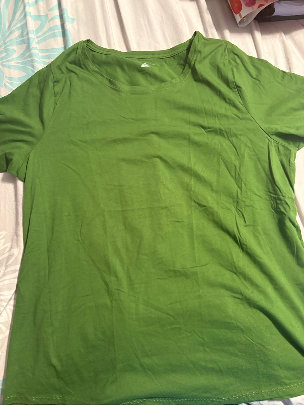 Amazon Essentials Green Crew Neck Tee